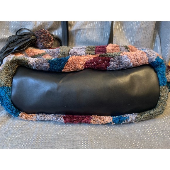 ZARA Large Hand Made Carpet Tote Bag - Picture 8 of 11